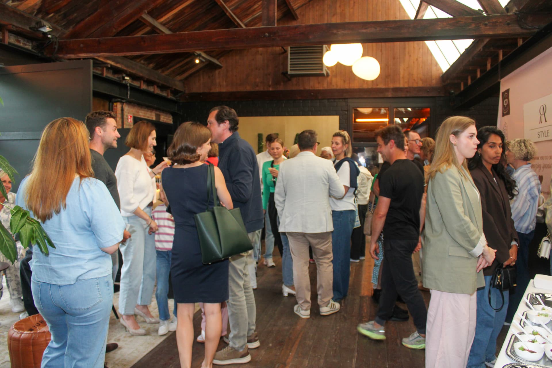 Sfeerbeeld van de New Collection Launch